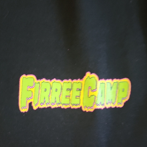 Black Firee Camp T-Shirt - Picture 3 of 4